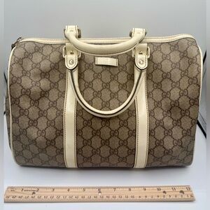 Gucci GG Supreme Joy Medium Boston Bag